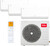 Кондиционер TCL Free Match Inverter FMA-3214HD/FMA-09CHSD/TPG31IHB х4