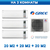 Мульти-сплит система Gree GWHD24NK6OO/GWH07QB-K3DNC2G/I/GWH07QB-K3DNC2G/I/GWH07QB-K3DNC2G/I