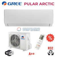 Сплит-система Gree Pular Inverter R32 Arctic white GWH18AGDXD-K6DNA4E